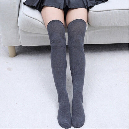 Women Socks Stockings Warm Thigh High Over The Knee Socks Long Cotton Stockings Medias Sexy Stockings Medias